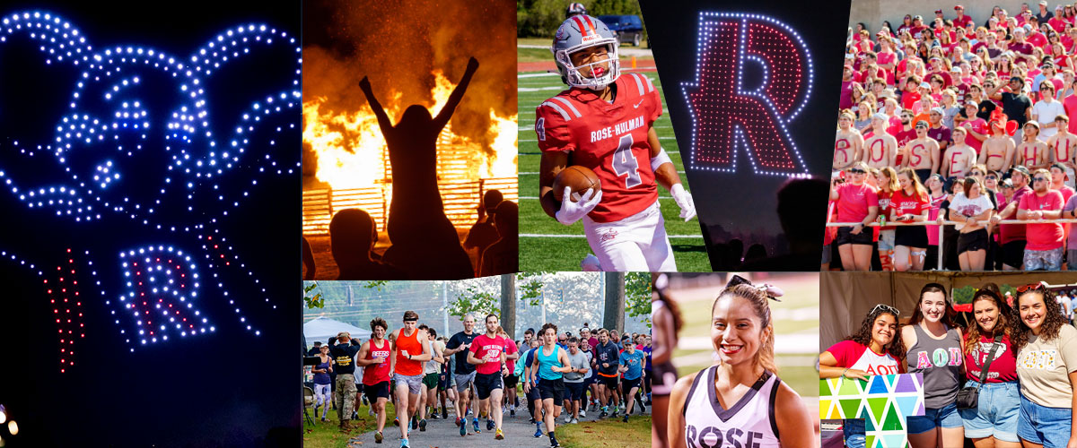 Collage image of image of variety Homecoming Events