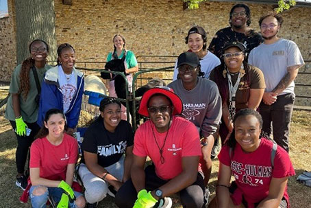 NSBE fall day of service