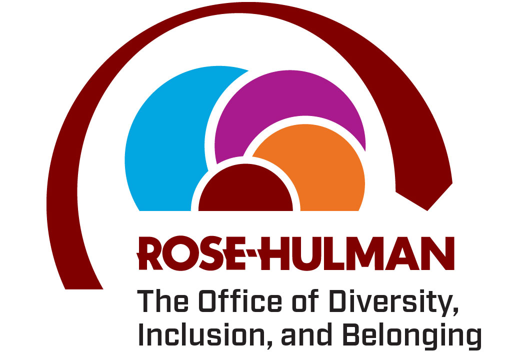 Graphic logo of the Rose-Hulman Center for Diversity and Inclusion