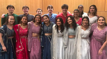 Group of smiling students