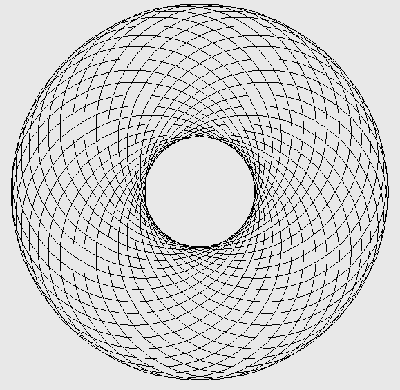 Example output of CircleOfCircles