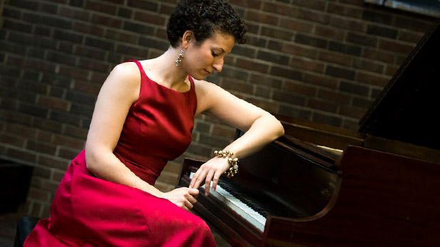 Pianist Clare Longendyke