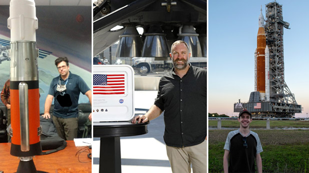 Alumni Trio Help NASA, SpaceX Set Course for America’s Space Frontiers