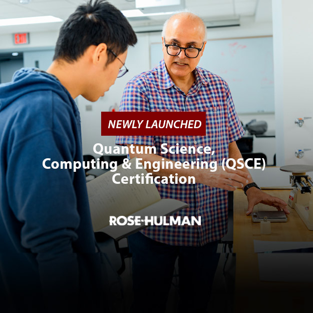 Professor Maarij Syed, PhD and a student working in a lab.