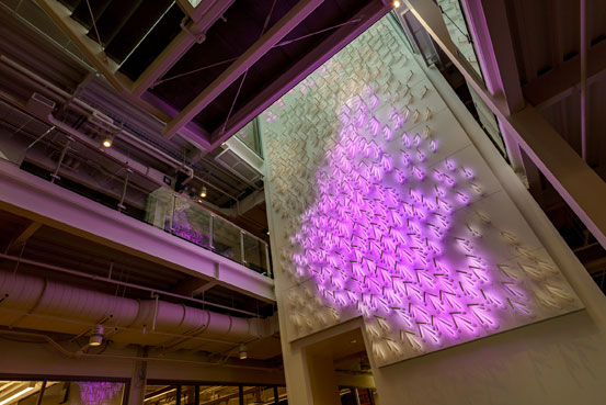 New Academic Building Interactive Artwork